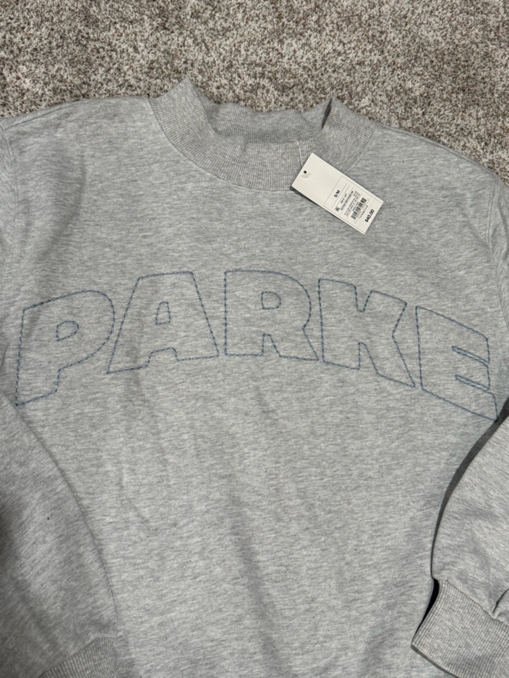 NWT PARKE X TARGET MOCKNECK SIZE S/M - Picture 2 of 4